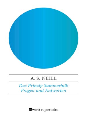 cover image of Das Prinzip Summerhill